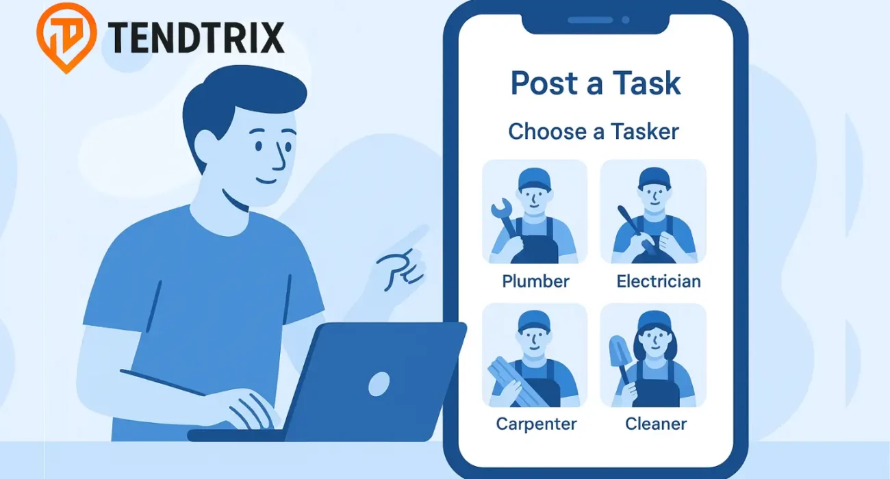 tendtrix website development project