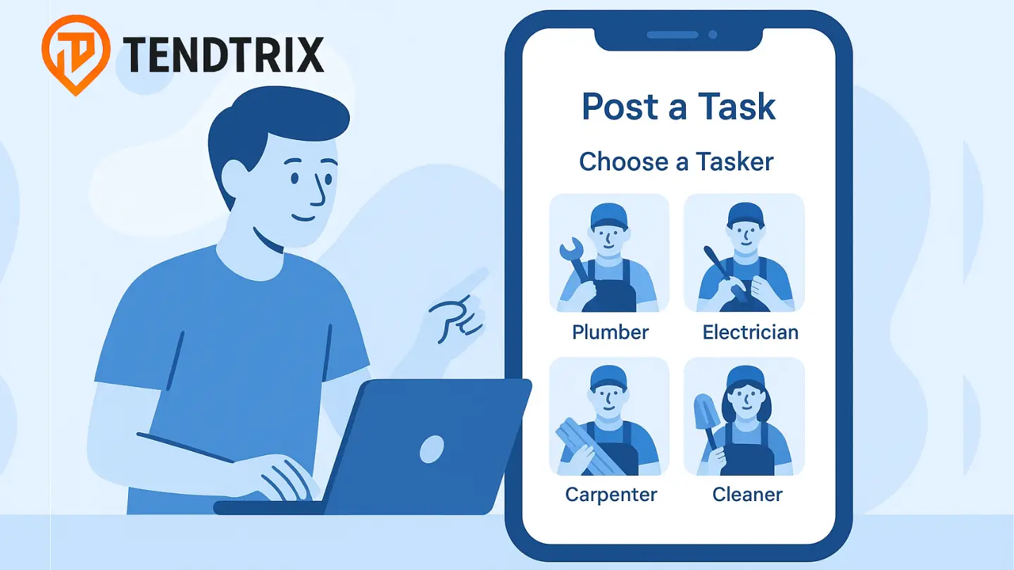 tendtrix website development project